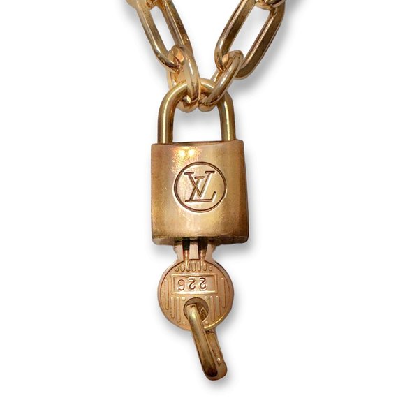 LOUIS VUITTON Padlock Necklace - Picture 2 of 6